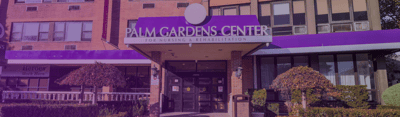 Exterior view of Palm Gardens Center for Nursing and Rehabilitation