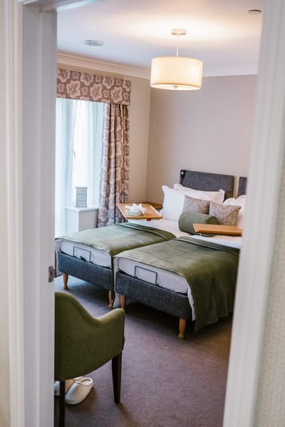 Interior view of a modern resident room.