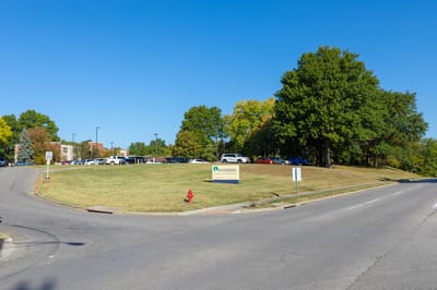Outdoor view of Riverbend Post Acute Rehabilitation sign