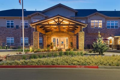 Entrance of Melody Living Colorado Springs facility