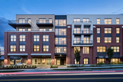 Modern exterior view of Modena Reserve at Kensington