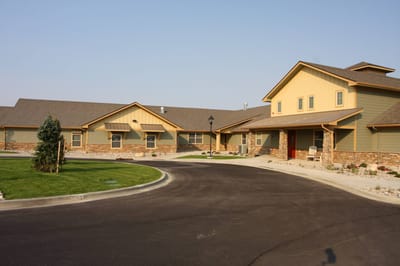 Exterior view of the Mountain Plaza facility