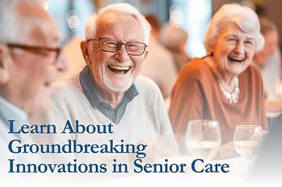 Happy seniors enjoying activities together