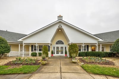 Exterior view of TerraBella Northridge facility entrance