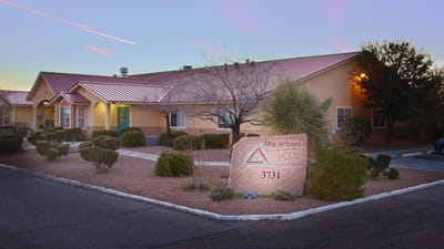 Exterior view of assisted living facility
