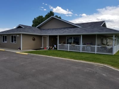 Exterior view of the assisted living facility.
