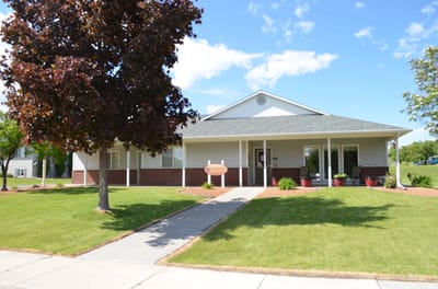 Exterior view of the Renaissance Senior Care facility.