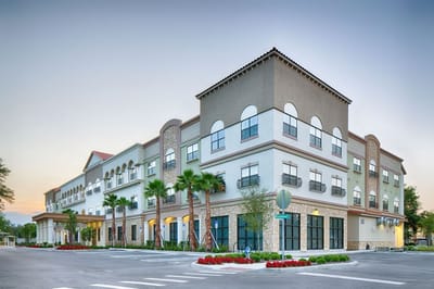 Exterior view of Exquisite Living Residence facility.