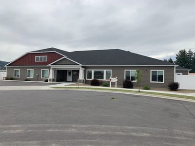 Exterior view of the Renaissance Senior Care facility