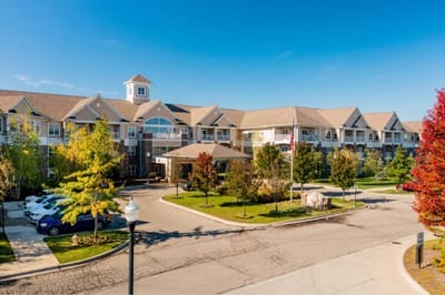 Exterior view of the Rose Senior Living facility