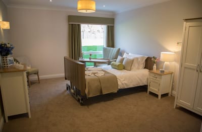 Cozy private resident room with a view