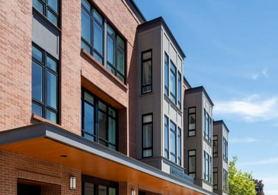 Exterior view of the Empress Senior Living building