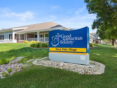 Signage of Good Samaritan Society Sioux Falls Village