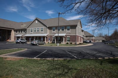 Exterior view of the Forest Hills Commons building