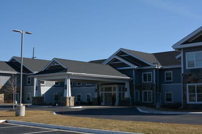 Front entrance of Provision Living of Forest Hills