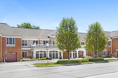 Exterior view of Sunrise of Grosse Pointe Woods
