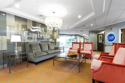 Cozy common area with comfortable seating