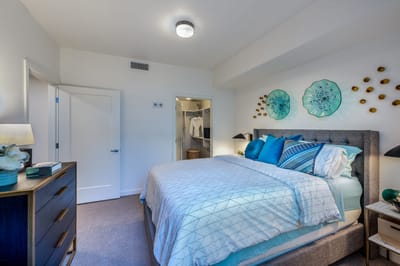 Cozy private resident room with modern decor