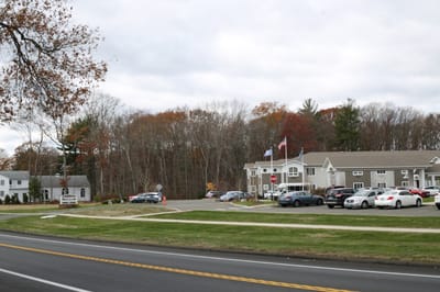Exterior view of The Landing of North Haven facility