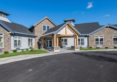 Exterior view of Maple Ridge Lodge Assisted Living