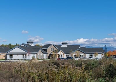 Exterior view of Maple Ridge Lodge Assisted Living facility