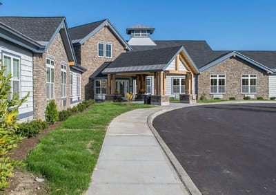 Exterior view of Maple Ridge Lodge Assisted Living