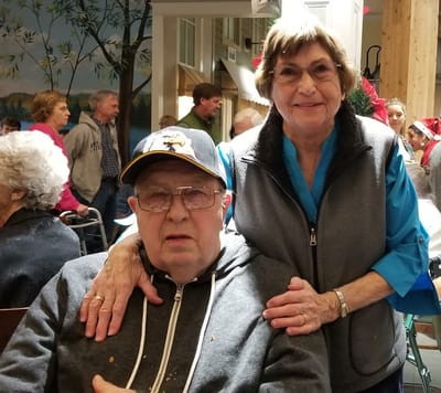 Residents enjoying time together in a common area