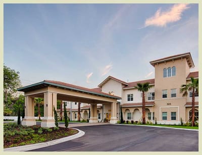 Exterior view of Lexington Place facility