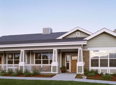 Exterior view of the Fairwinds Woodward Park facility