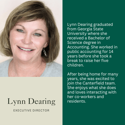 Headshot of Lynn Dearing, Executive Director at Canterfield