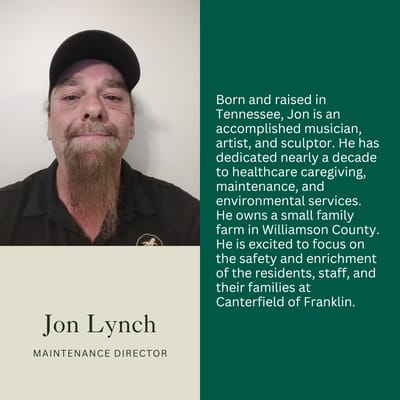 Portrait of the Maintenance Director at Canterfield