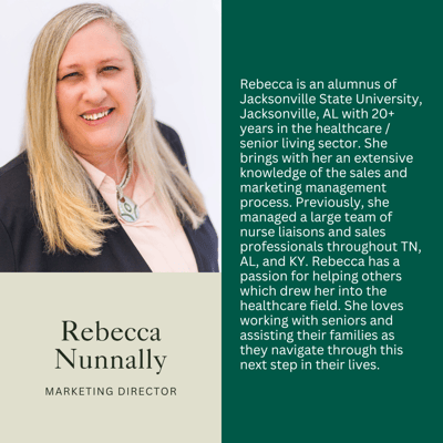 A marketing director posing for a professional photo