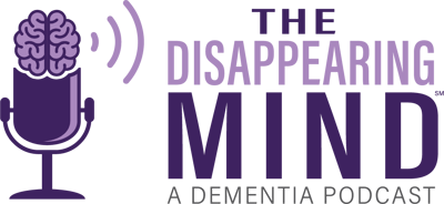 Logo for a dementia podcast