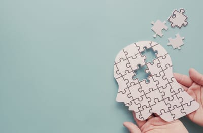 Meadowcrest – Middletown, Assisted Living in Middletown, DE — Hands holding a puzzle piece in a human silhouette form