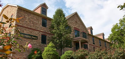 Exterior view of Alexandria Manor building