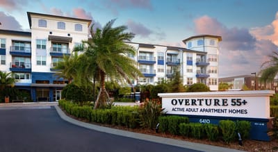Exterior view of Overture 55+ Active Adult Apartment Homes