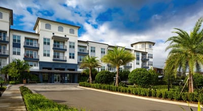 Exterior view of Overture Dr. Phillips with landscaping