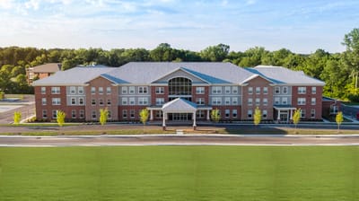 Exterior view of Paramount Senior Living building