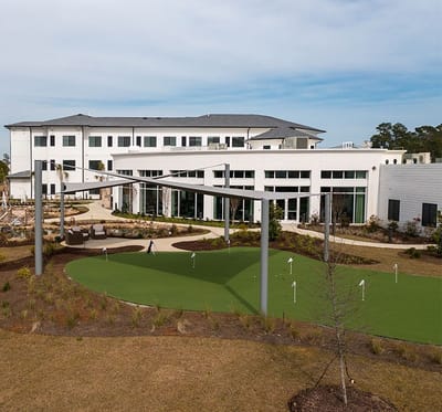 Exterior view of Watercrest Myrtle Beach with outdoor space