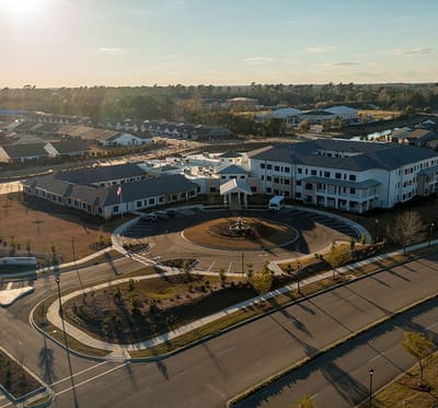 Aerial view of Watercrest Myrtle Beach facility