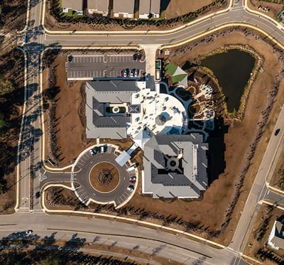 Aerial view of the Watercrest Myrtle Beach facility