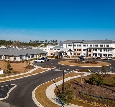 Aerial view of the Watercrest Myrtle Beach facility