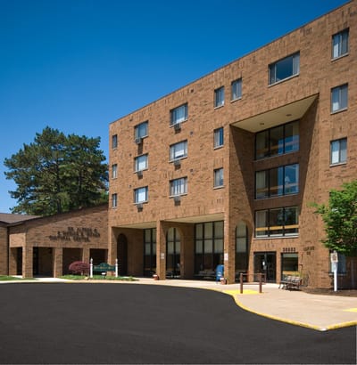 Exterior view of Nason Center building