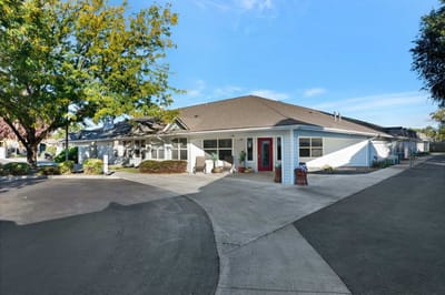 Exterior view of Emerald City Senior Living facility