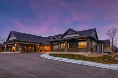 Exterior view of Rocky Mountain Assisted Living facility