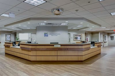 Reception area of Cadia Rehabilitation Pike Creek