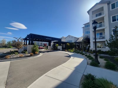Entrance of Revel Rancharrah assisted living facility