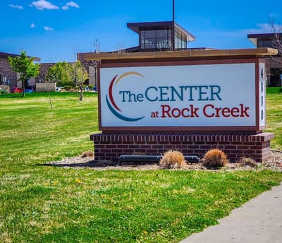 Signage of The Center at Rock Creek facility