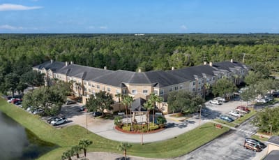 Aerial view of Glenbrooke at Palm Bay building