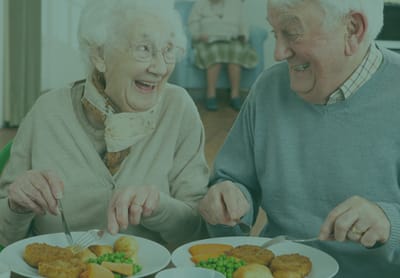 Emerald Nursing & Rehab Omaha, Nursing Home in Omaha, NE — Seniors enjoying a meal together at a dining table
